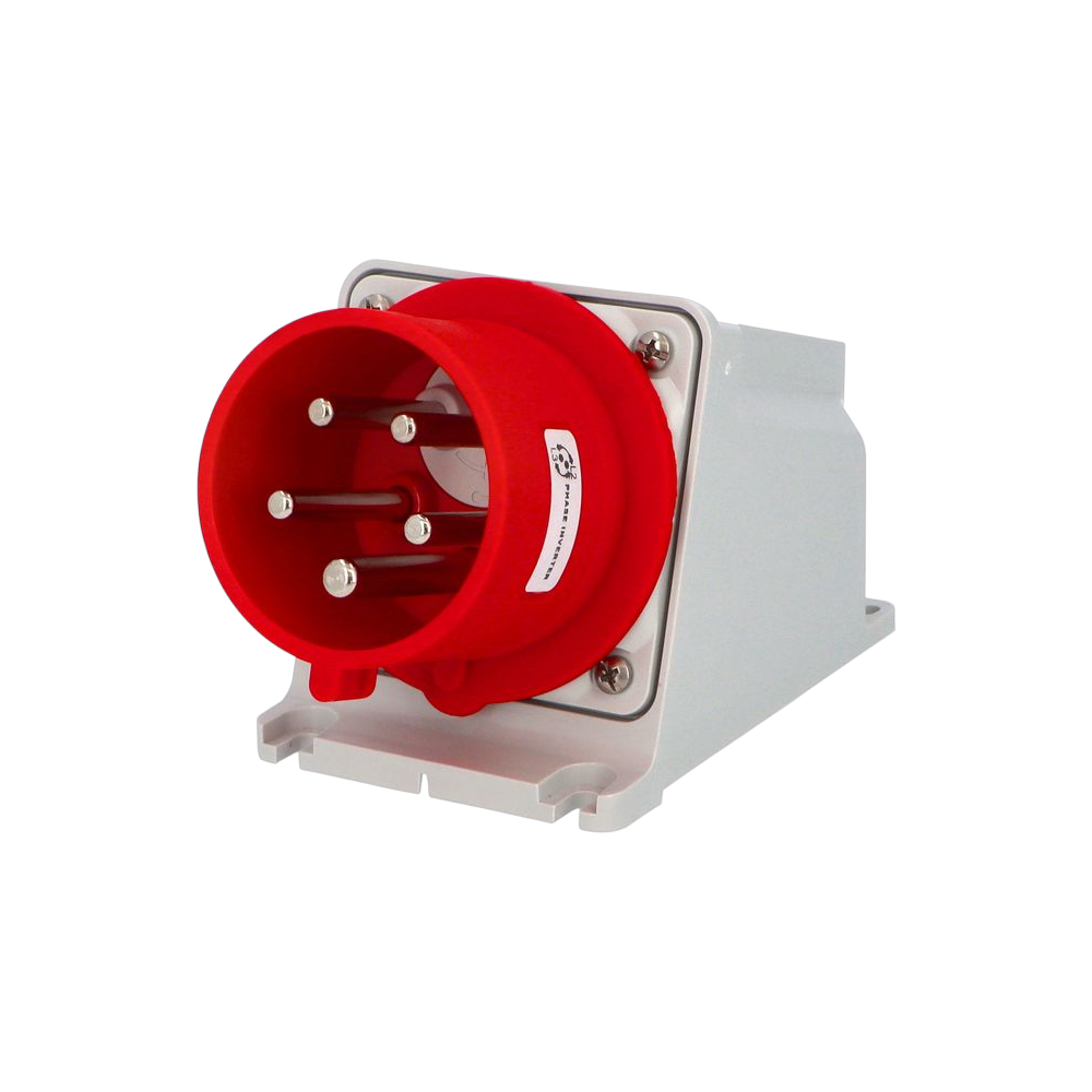 Surface-mounted phase inverter plug 3P+N+E 32A IP54 SpeedPRO