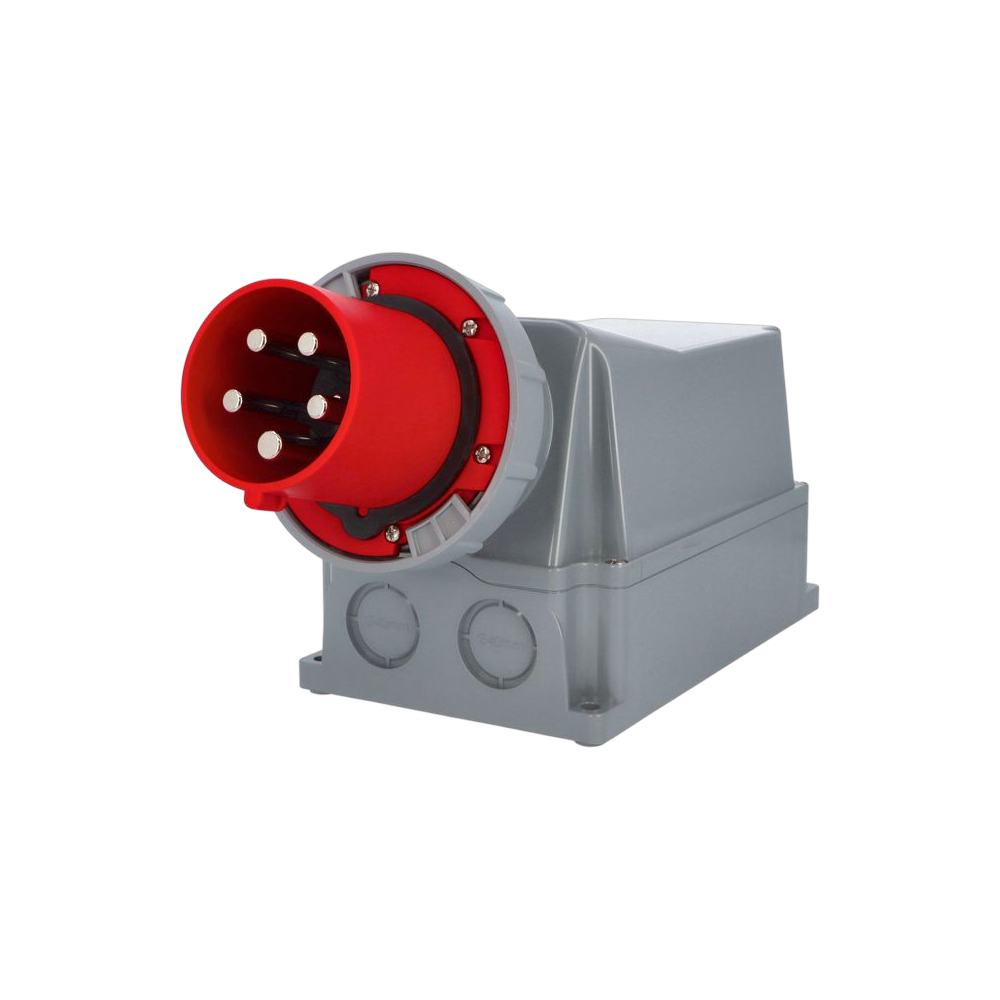 Wall-mounted plug 3P+N+E 125A IP67 SpeedPRO