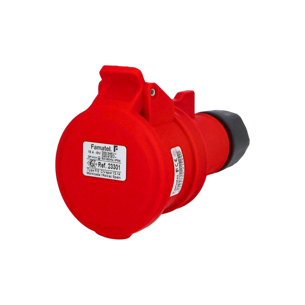 Mobile socket 3P+N+E 16A IP44/54 SpeedPRO