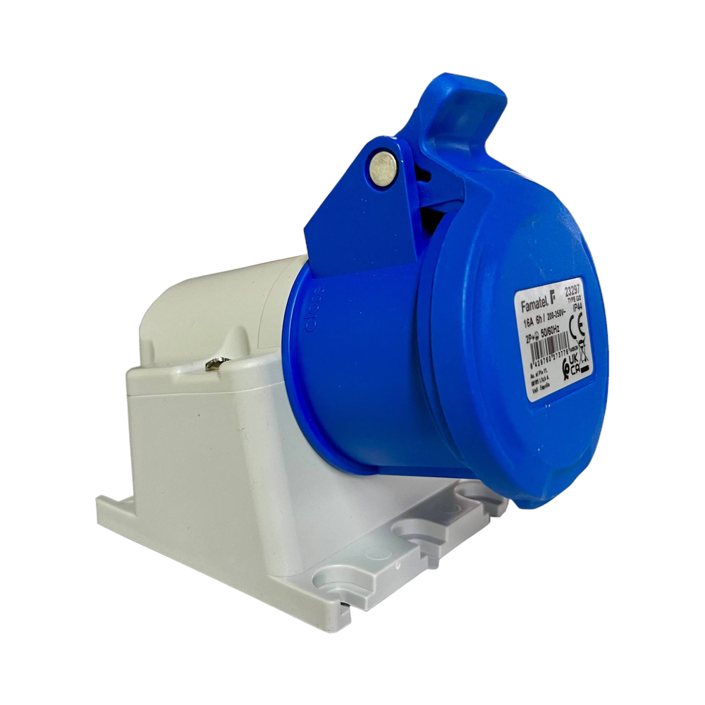 ECO wall-mounted socket 2P+E 32A IP44 SpeedPRO