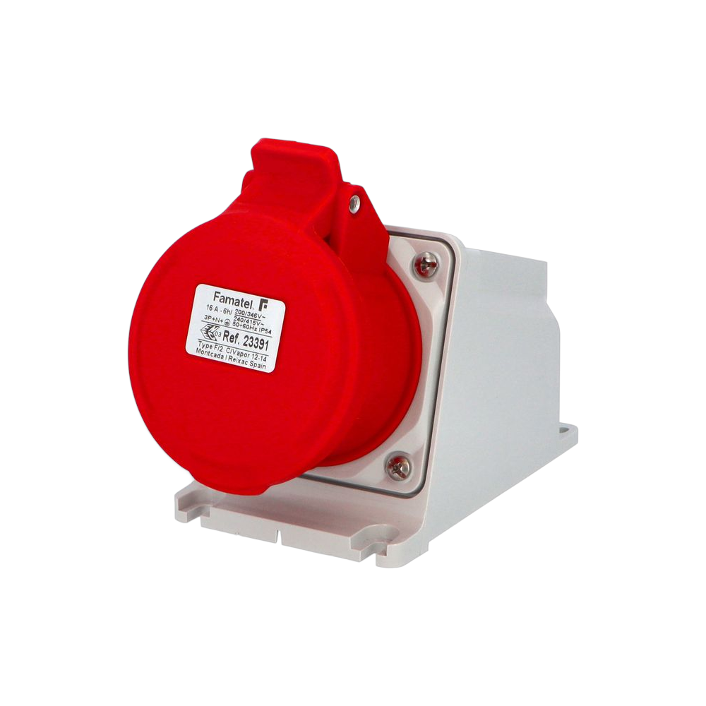 Wall-mounted socket 3P+N+E 16A IP44/54 SpeedPRO