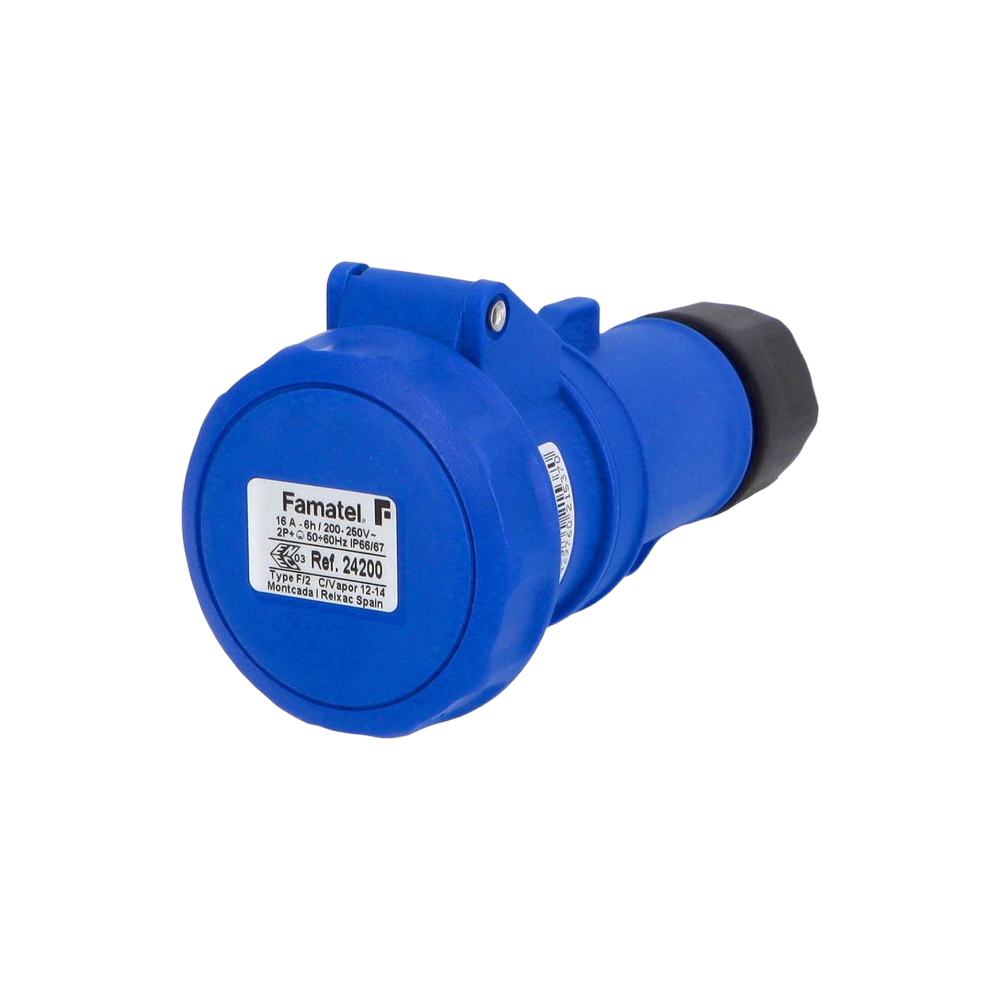 Mobile socket 2P+E 16A IP66/67 SpeedPRO