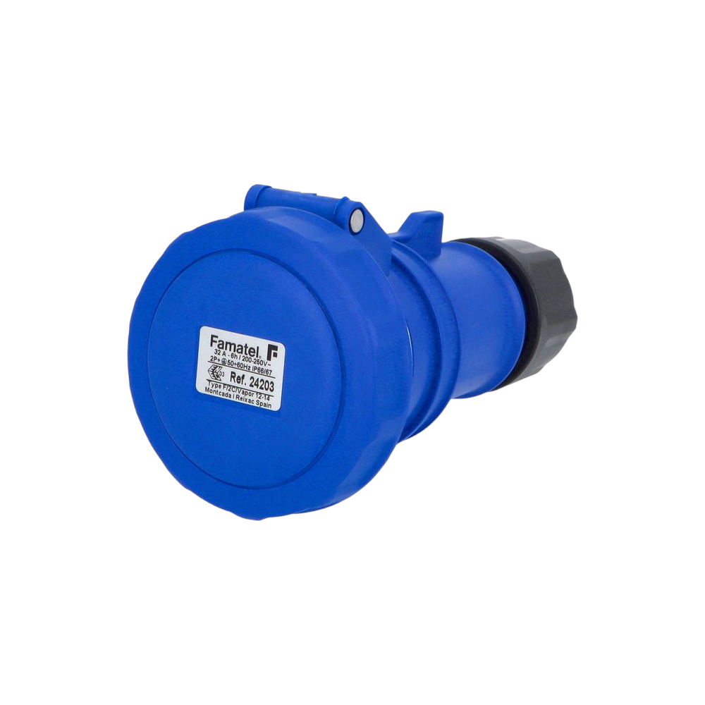 Mobile socket 2P+E 32A IP66/67 SpeedPRO