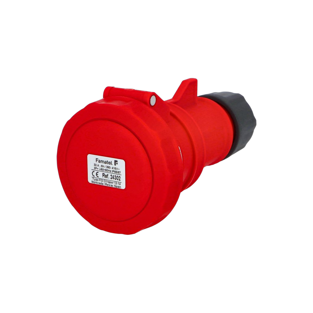 Mobile socket 3P+E 32A IP66/67 SpeedPRO