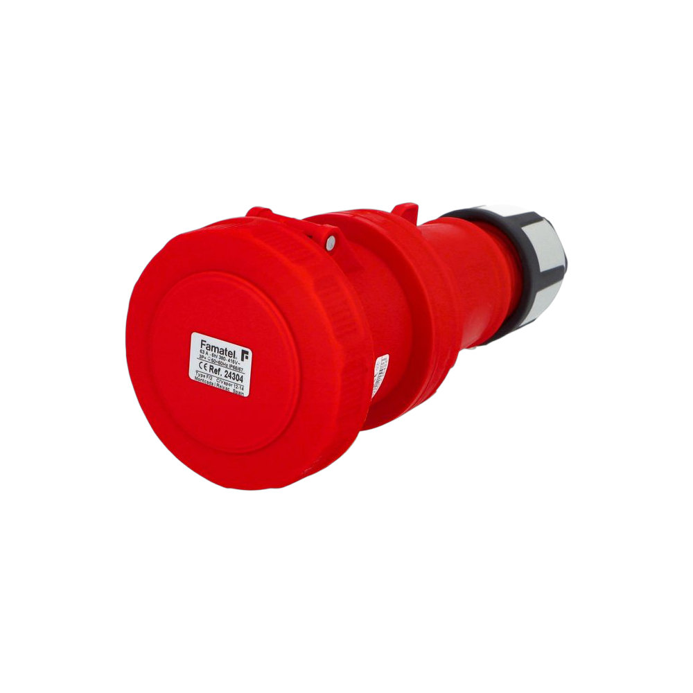 Mobile socket 3P+E 63A IP66/67 SpeedPRO