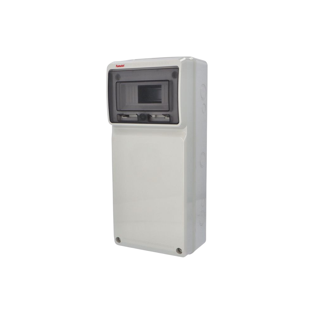8-module IP65 blank enclosure AcquaCOMBI, 500x230x155 mm