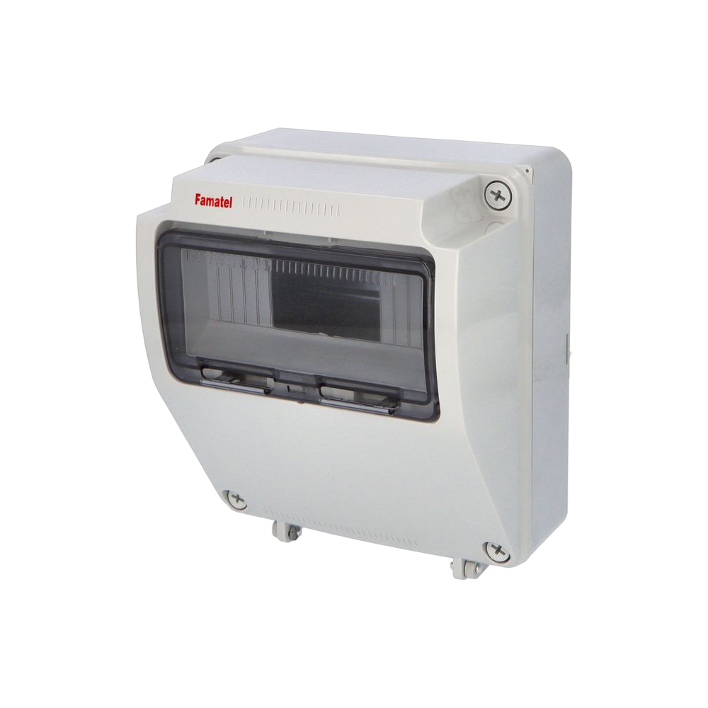 9-module IP65 blank enclosure AcquaCOMBI, 260x215x150 mm