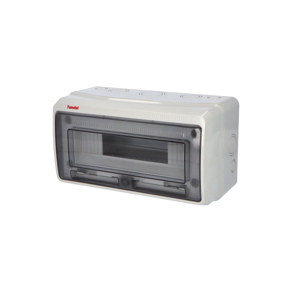 13-module IP65 blank enclosure AcquaCOMBI, 175x330x155 mm