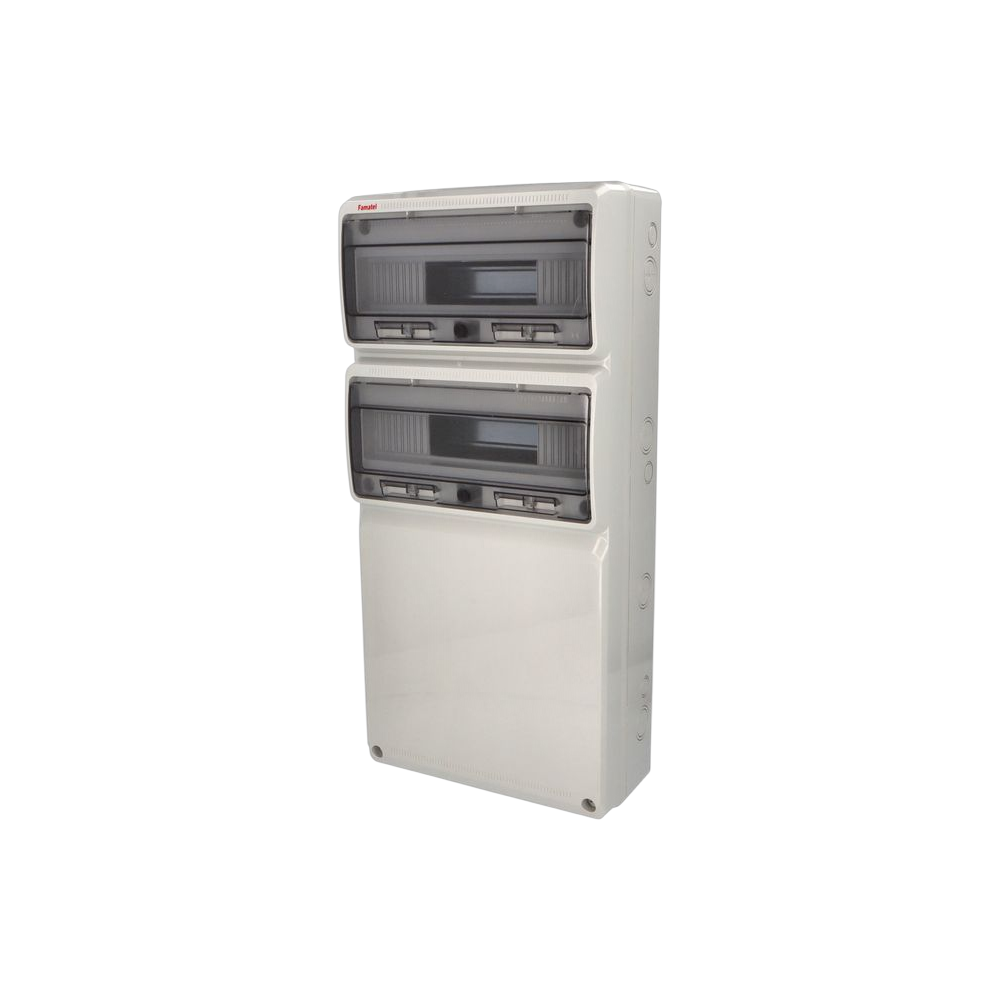 32-module IP65 blank enclosure AcquaCOMBI, 685x330x155 mm